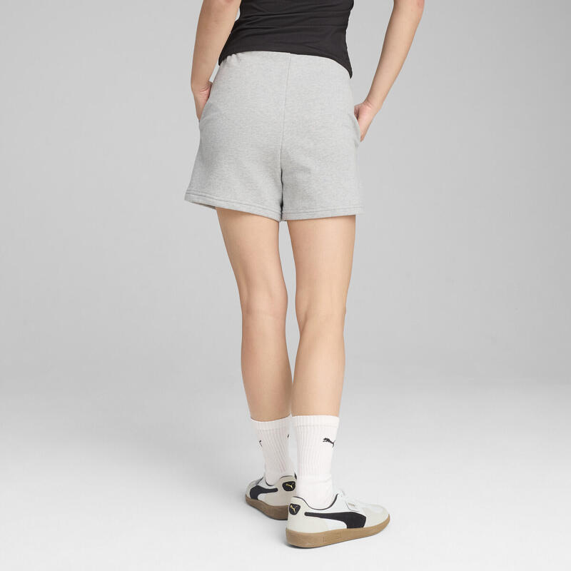 Pantaloni scurți PUMA Essentials Small No. 1 Logo, talie înaltă, femei