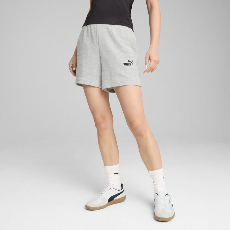 Pantaloni scurți PUMA Essentials Small No. 1 Logo, talie înaltă, femei