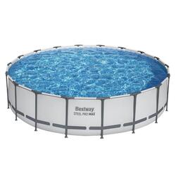 Bestway Piscine hors sol - Ronde - Steel Pro Max - 549 x 122 cm
