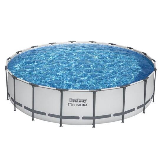 Bestway Piscine hors sol - Ronde - Steel Pro Max - 549 x 122 cm