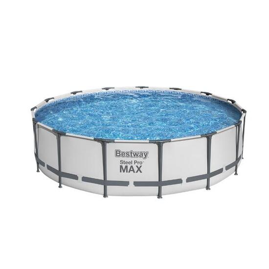 Bestway Piscine hors sol - Ronde - Steel Pro Max - 457 x 107 cm