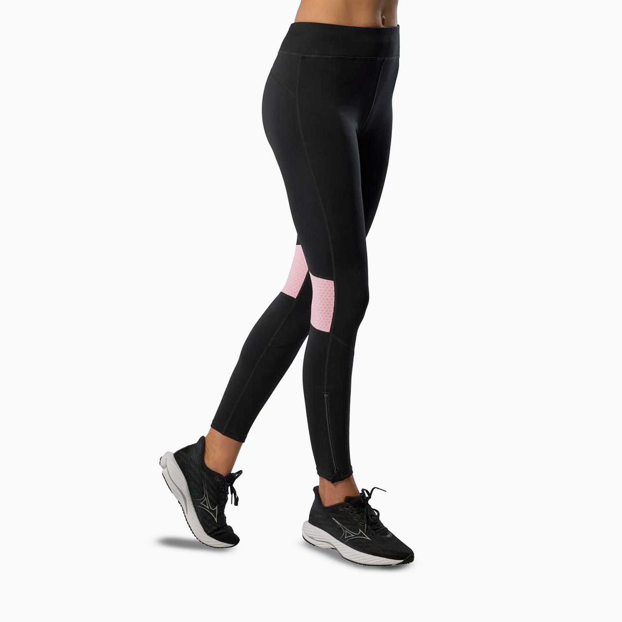 Legginsy do biegania damskie Mizuno Active Warmalite Long 3/4