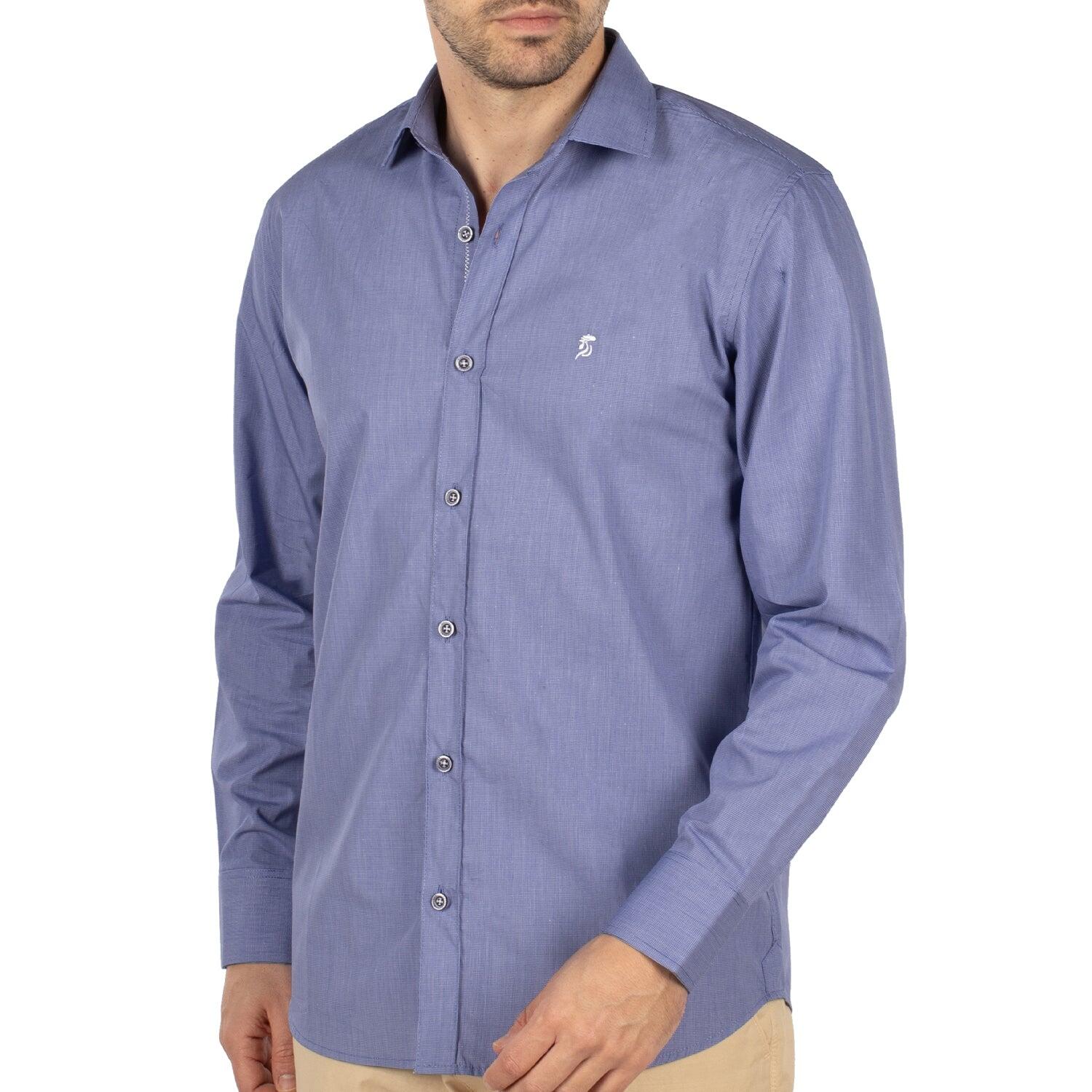 bleu indigo / blanc