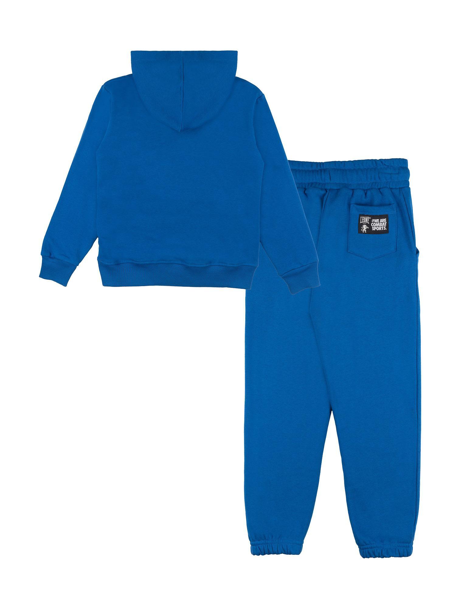 Chándal de invierno con capucha y estilo callejero Leone 1947 para niños 2/7