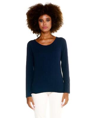 Leone dames t-shirt met lange mouwen basic