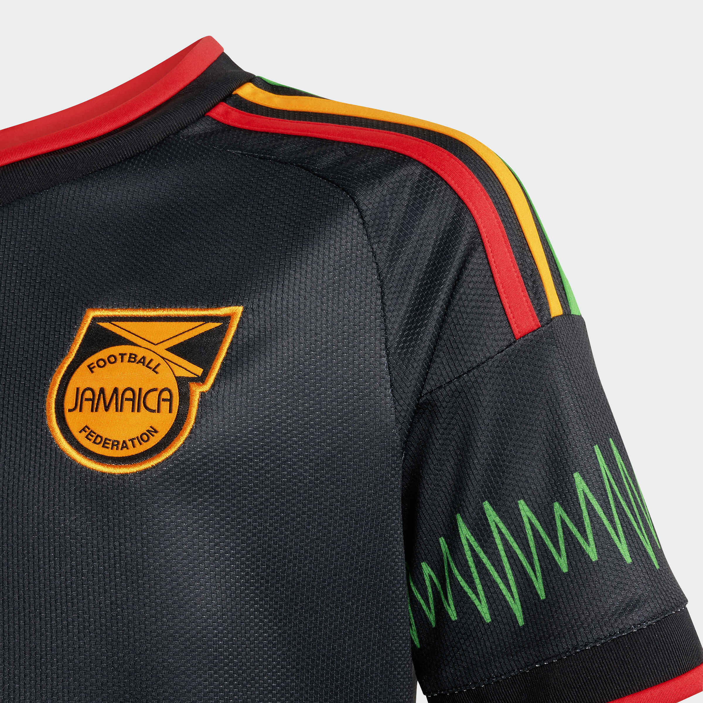 Jamaica 26 x Bob Marley Away Kids Jersey 2/7