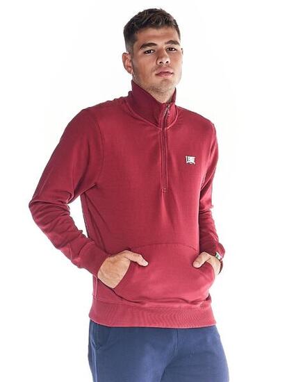 Sweat homme Leone avec col montant et zip col Basic