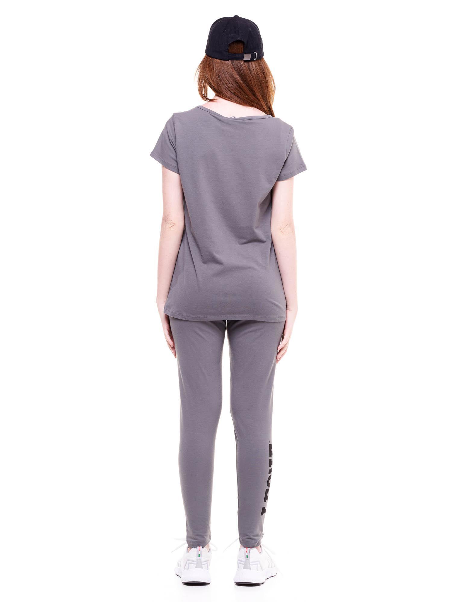 T-shirt femme à manches courtes avec grand logo Welcome Back 4/8