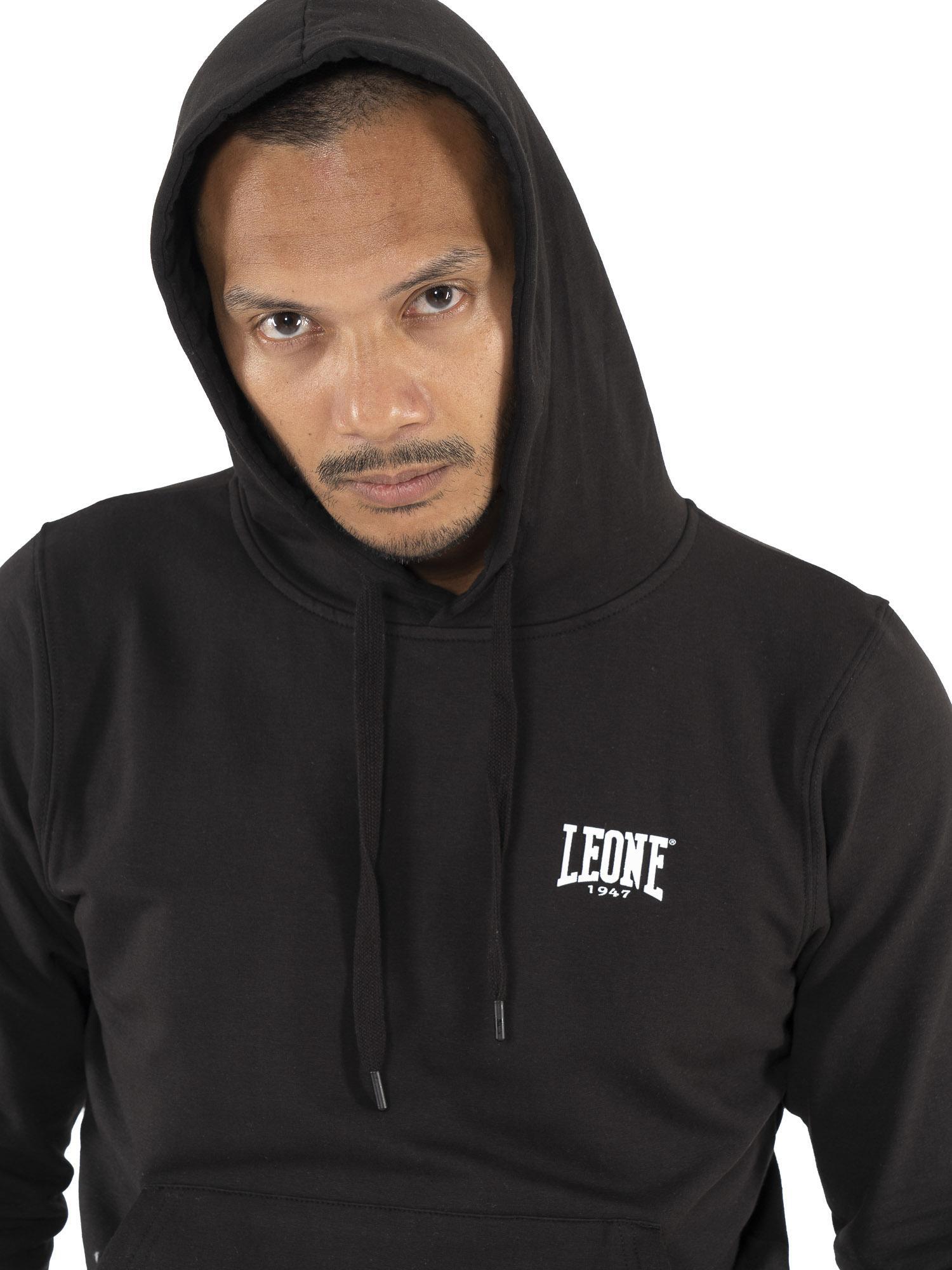 Felpa Leone uomo con cappuccio Basic 5/7