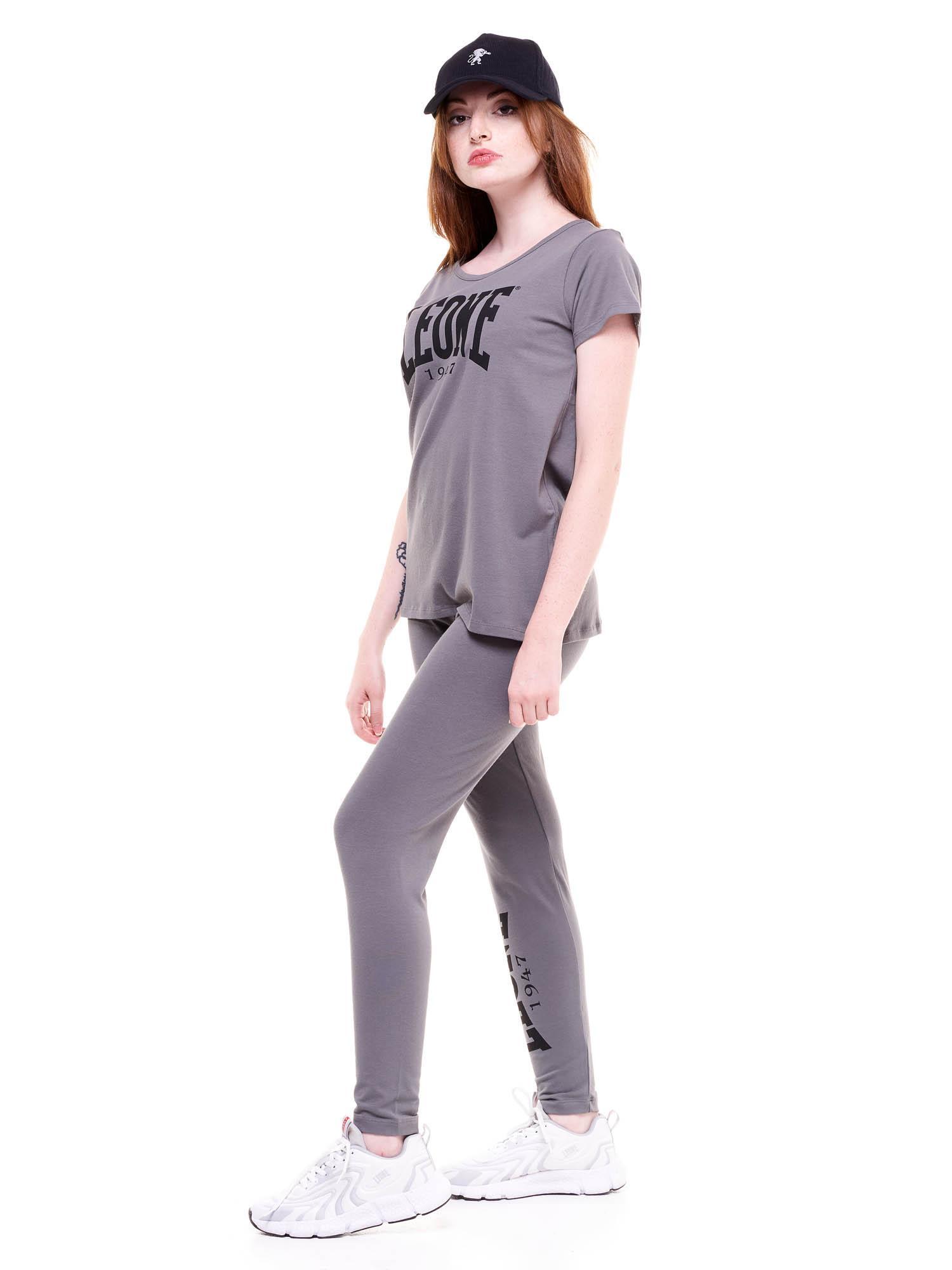 T-shirt femme à manches courtes avec grand logo Welcome Back 3/8