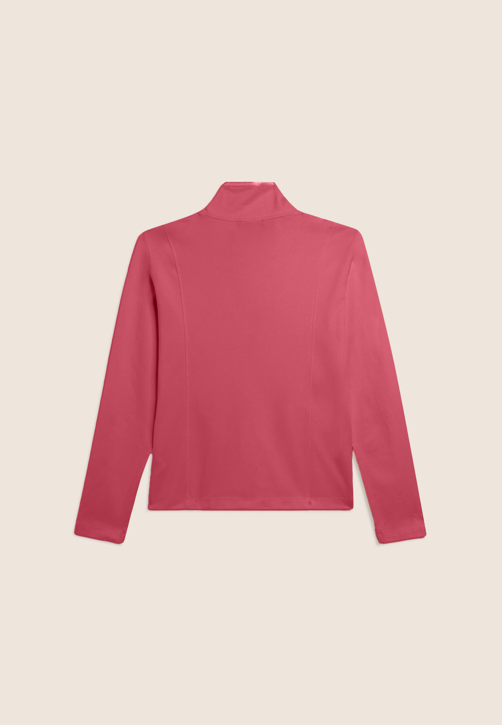 Sweat-shirt zippé et col montant, logo FREDDY sur la manche 5/6
