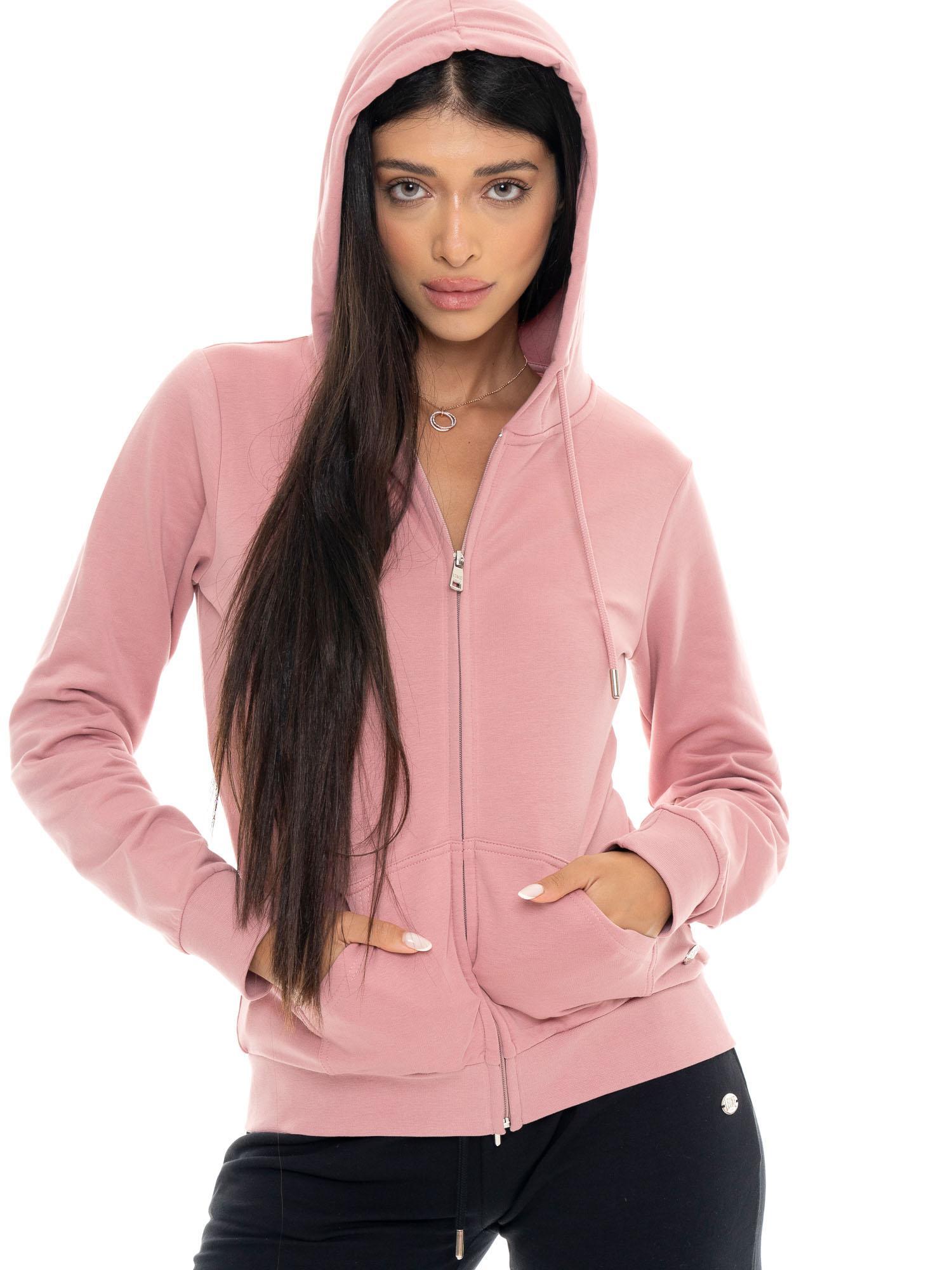 Felpa invernale da donna con cappuccio e zip Leone 1947 Never Without 5/7