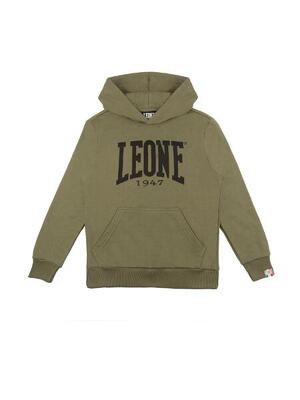 Felpe invernale da bambino con cappuccio pull on Leone 1947 Basic