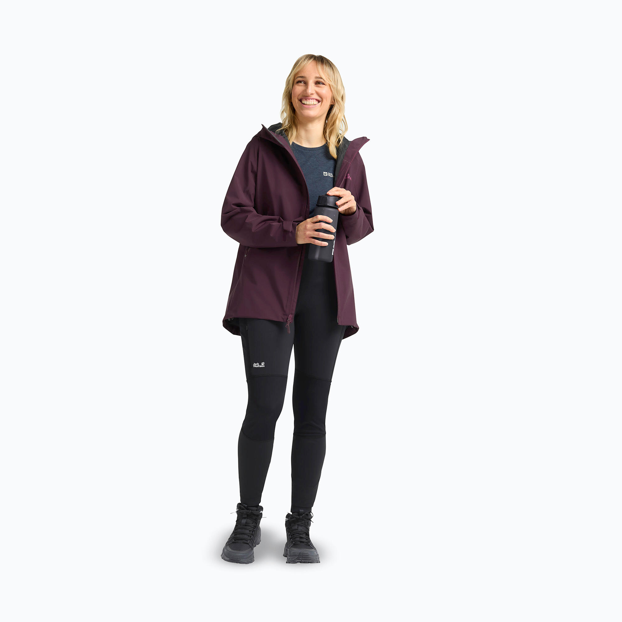 Legginsy trekkingowe damskie Jack Wolfskin Hike With Me 2/6