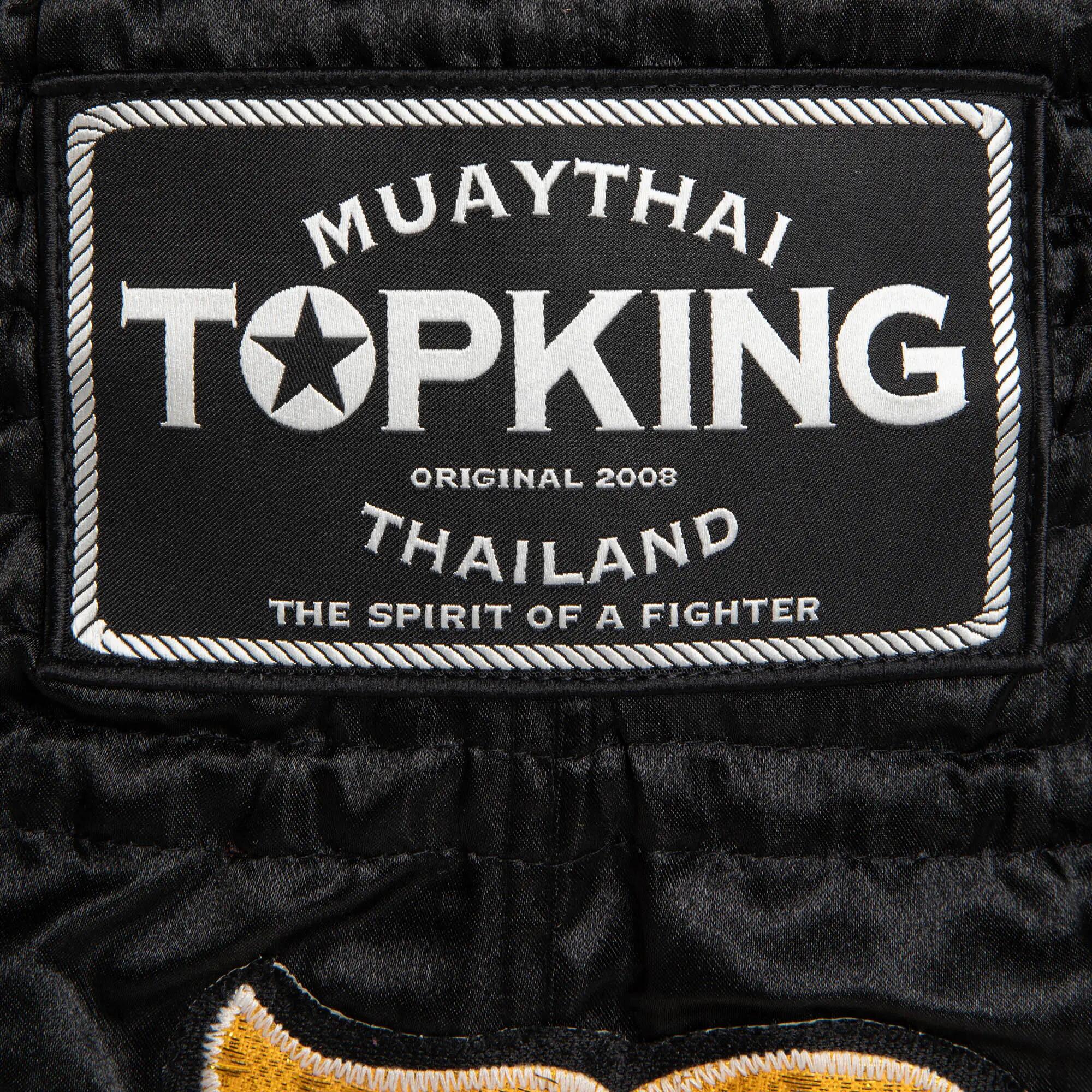 Pantaloni scurți de box Top King Muay Thai pentru femei 3/4