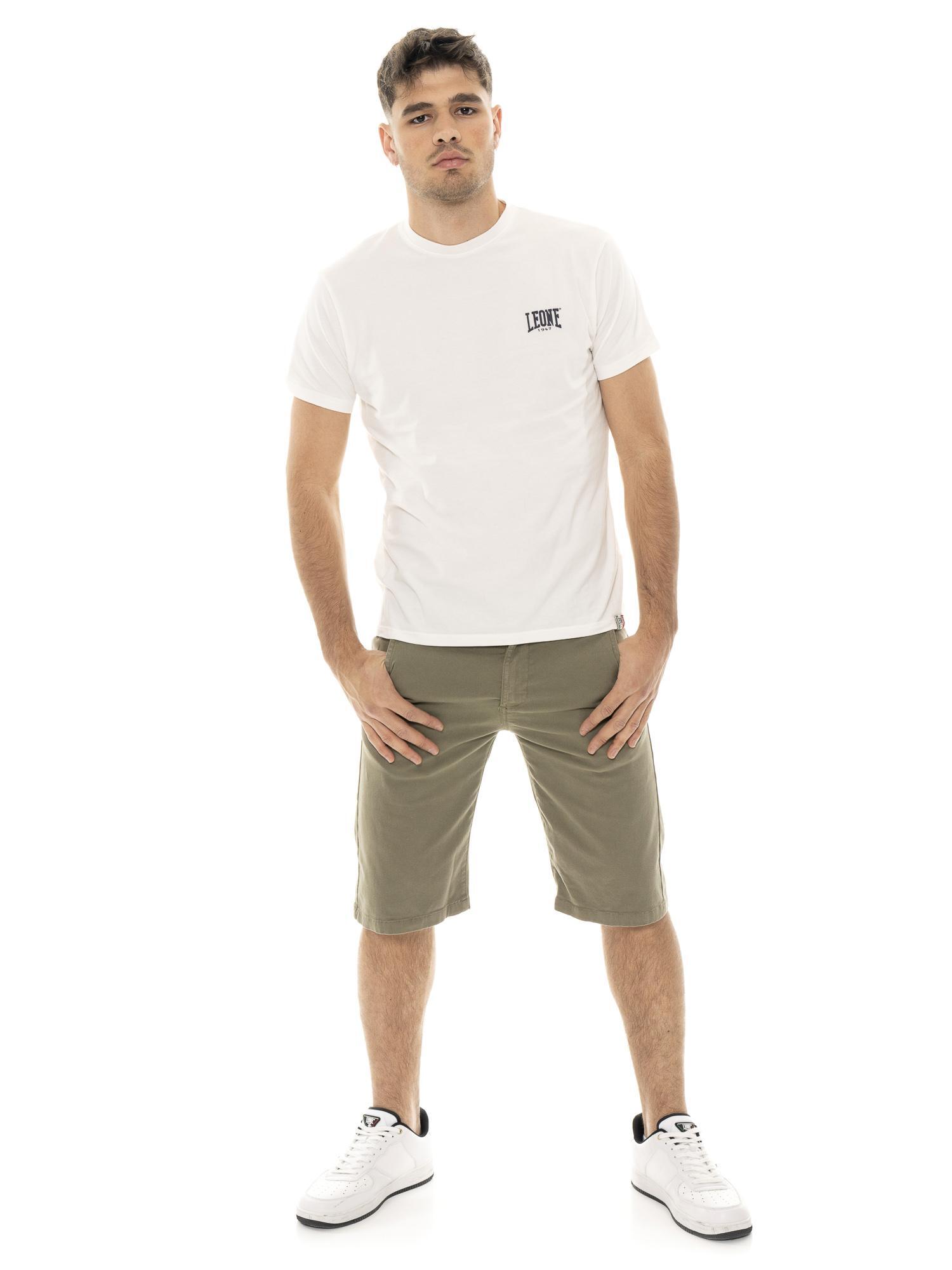Bermudas chinas de hombre Leone Easy en sarga elástica 5/5