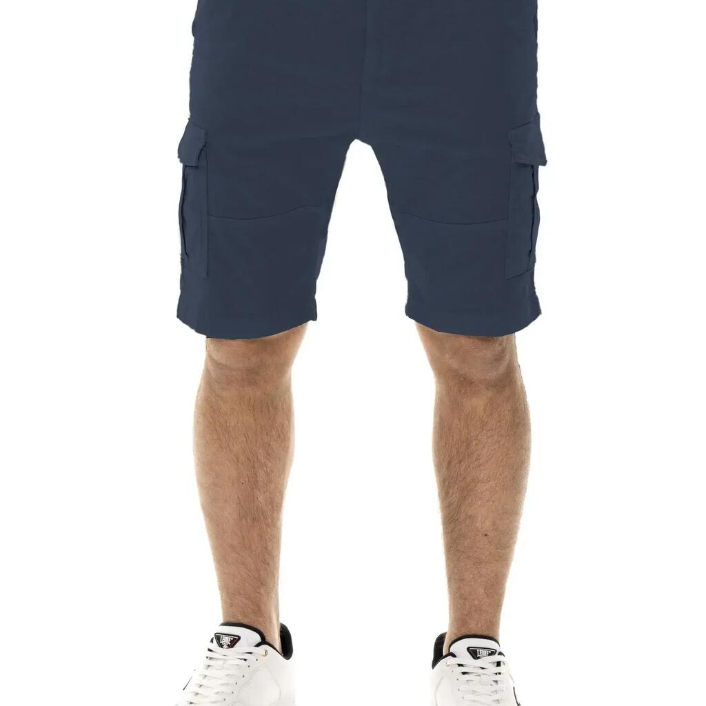 Leone Easy Men's Twill Cargo Shorts with Belt Loops