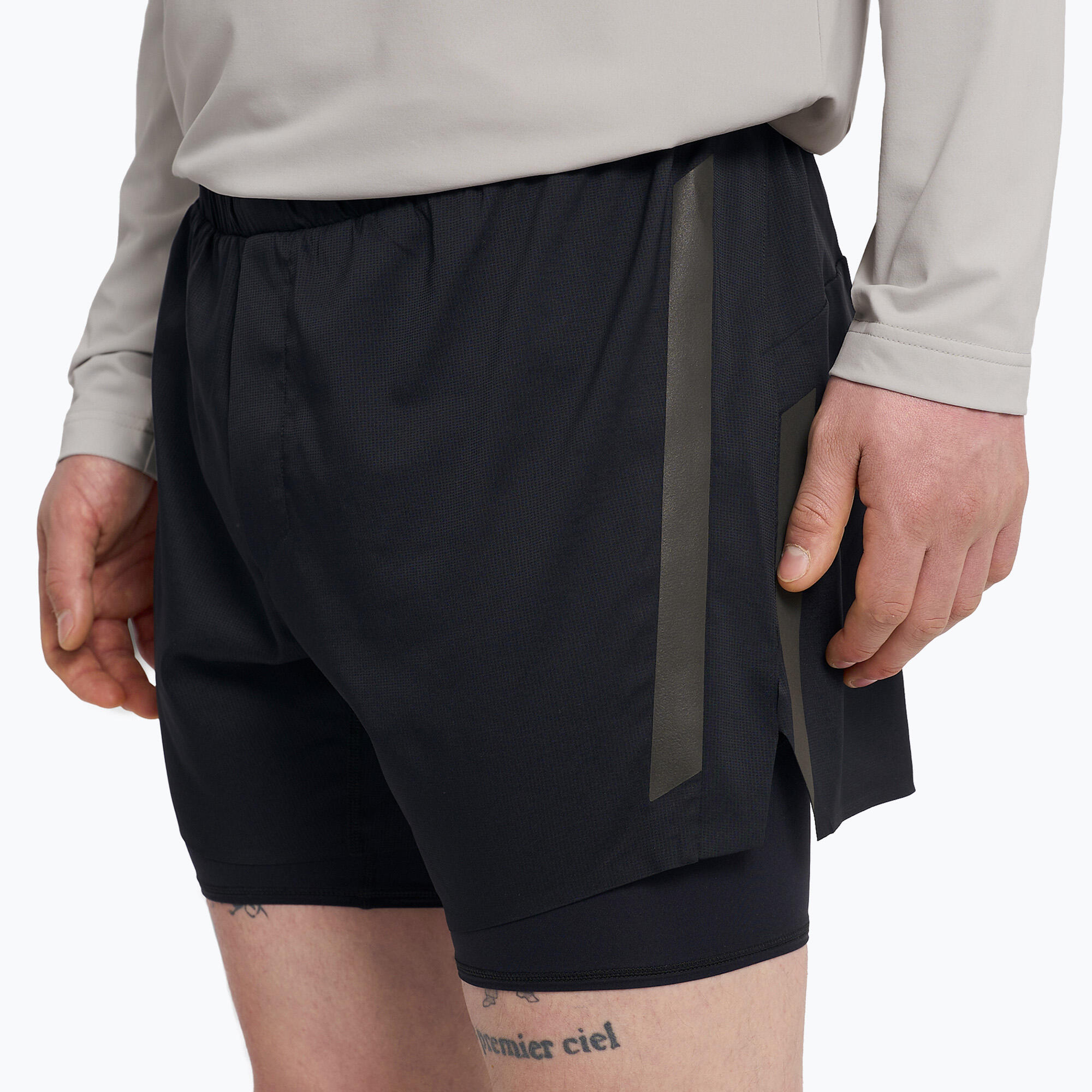 Spodenki do biegania męskie Ciele Athletics DLY 5" Long Brief nite rite 3/6