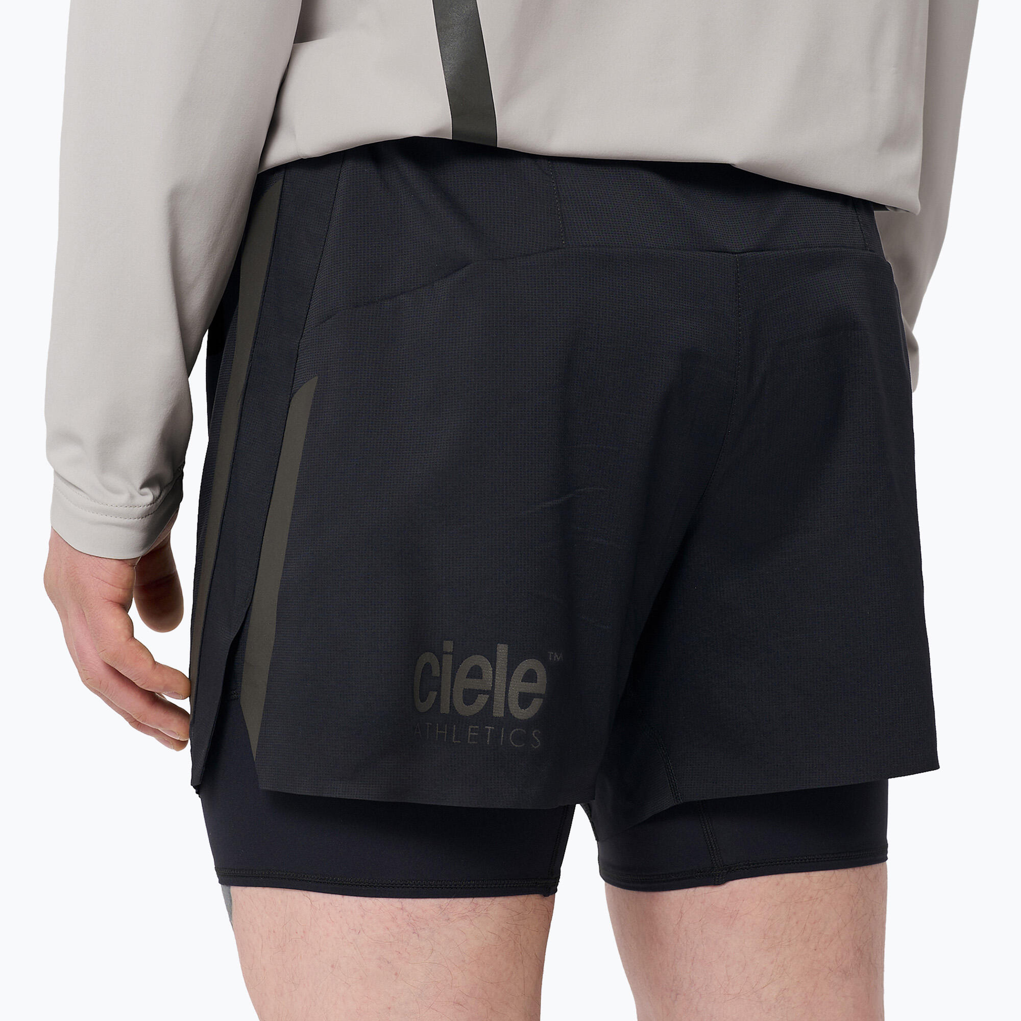 Spodenki do biegania męskie Ciele Athletics DLY 5" Long Brief nite rite 2/6