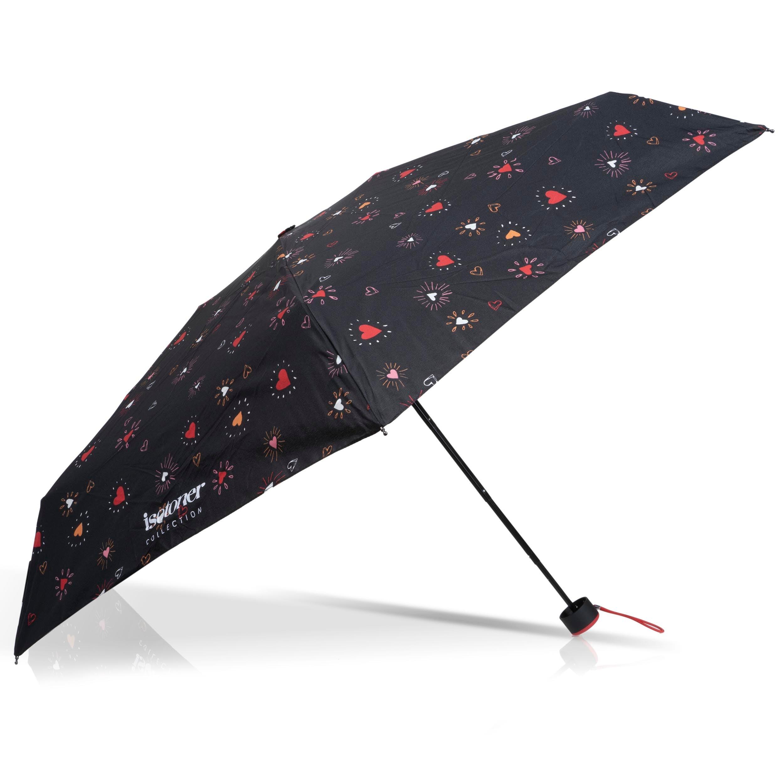 Ombrello Mini Slim Heart rosso 2/5
