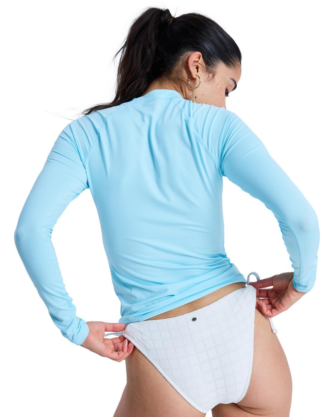 Lycra manches longues WHOLE HEARTED Bleu Femme 2/5