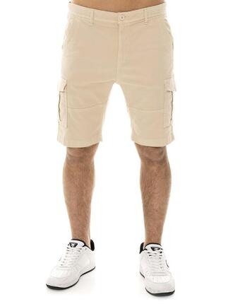 Pantalon cargo homme Leone Easy en sergé avec passants de ceinture