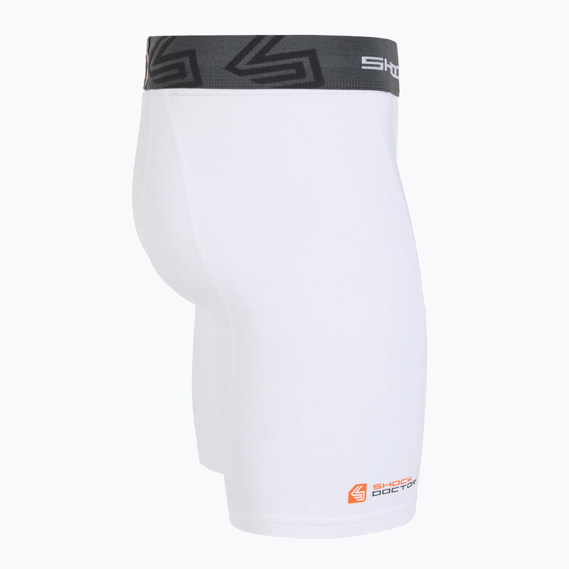Pantaloni scurți compresivi cu protecție inghinală Shock Doctor Compression