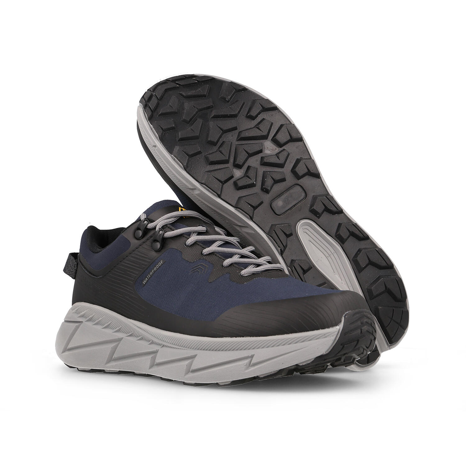 Zapatillas trekking Hombre impermeables Llaurí azul marino 5/5