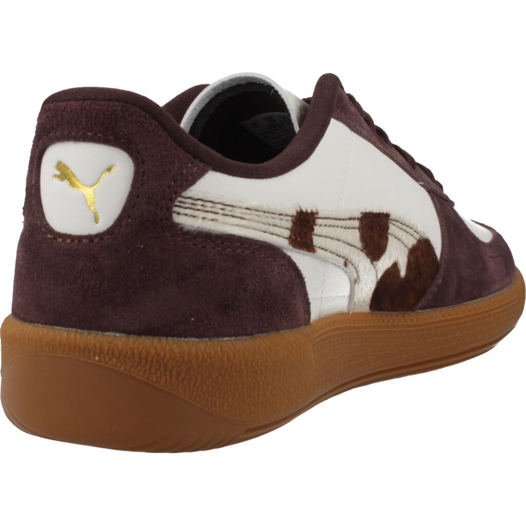 Baskets Puma Modèle Palermo Cow Couleur Marron 3/5