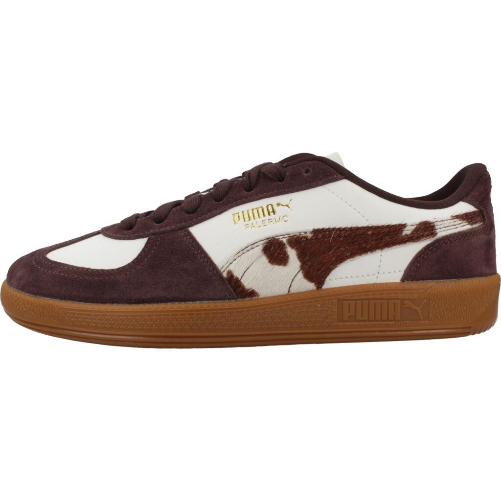 Baskets Puma Modèle Palermo Cow Couleur Marron 2/5