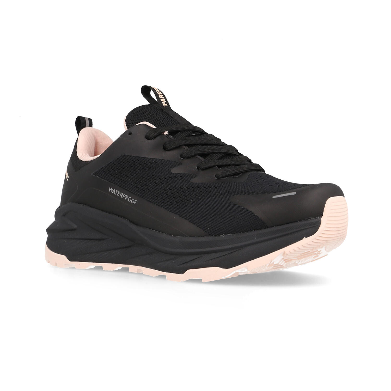 Zapatillas trekking Mujer  Moneva negro rosa 2/5