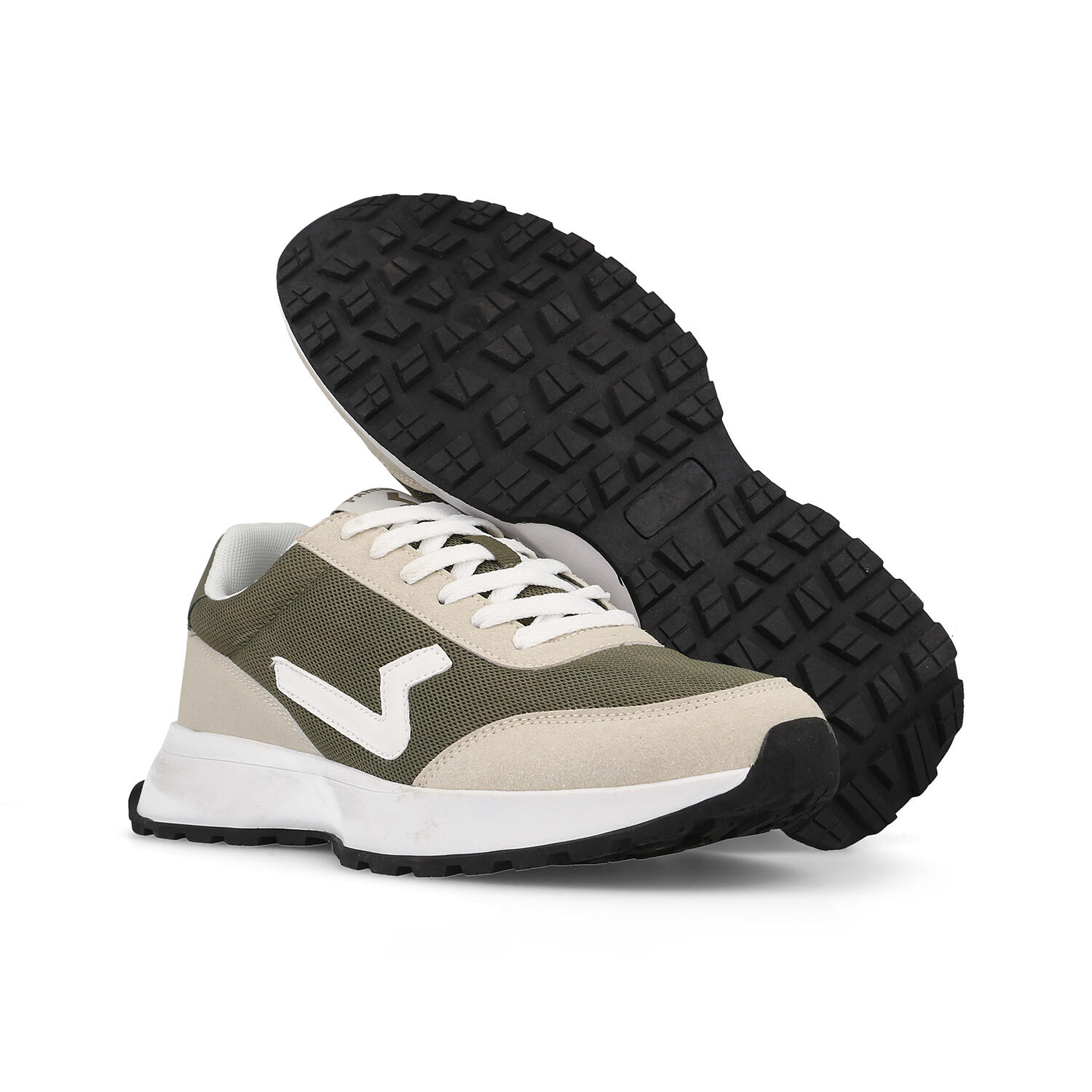 Zapatillas casual Hombre Vélez kaki 5/5