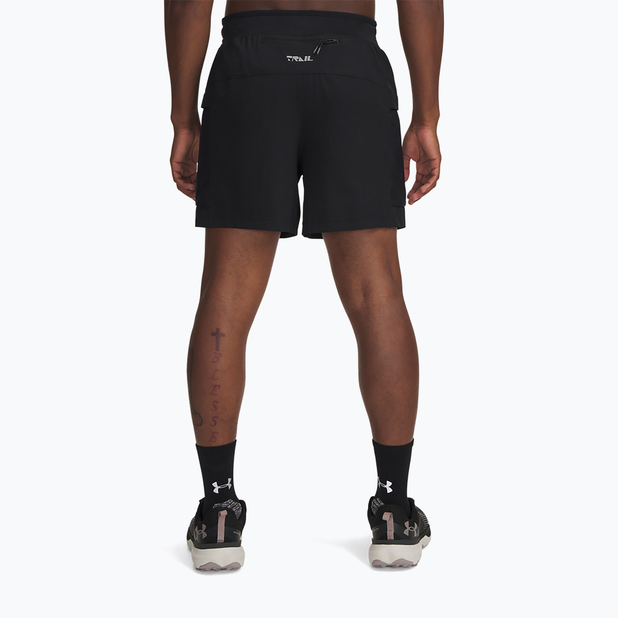 Spodenki do biegania męskie Under Armour Trail Run 5" 3/4