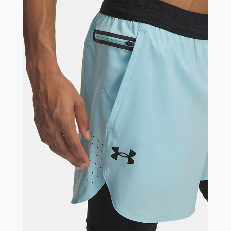 Pantaloni scurți bărbați Under Armour Peak Woven 2în1