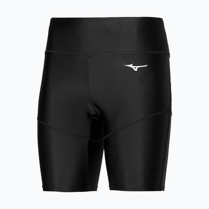 Legginsy do biegania damskie Mizuno Core Mid Tights krótkie