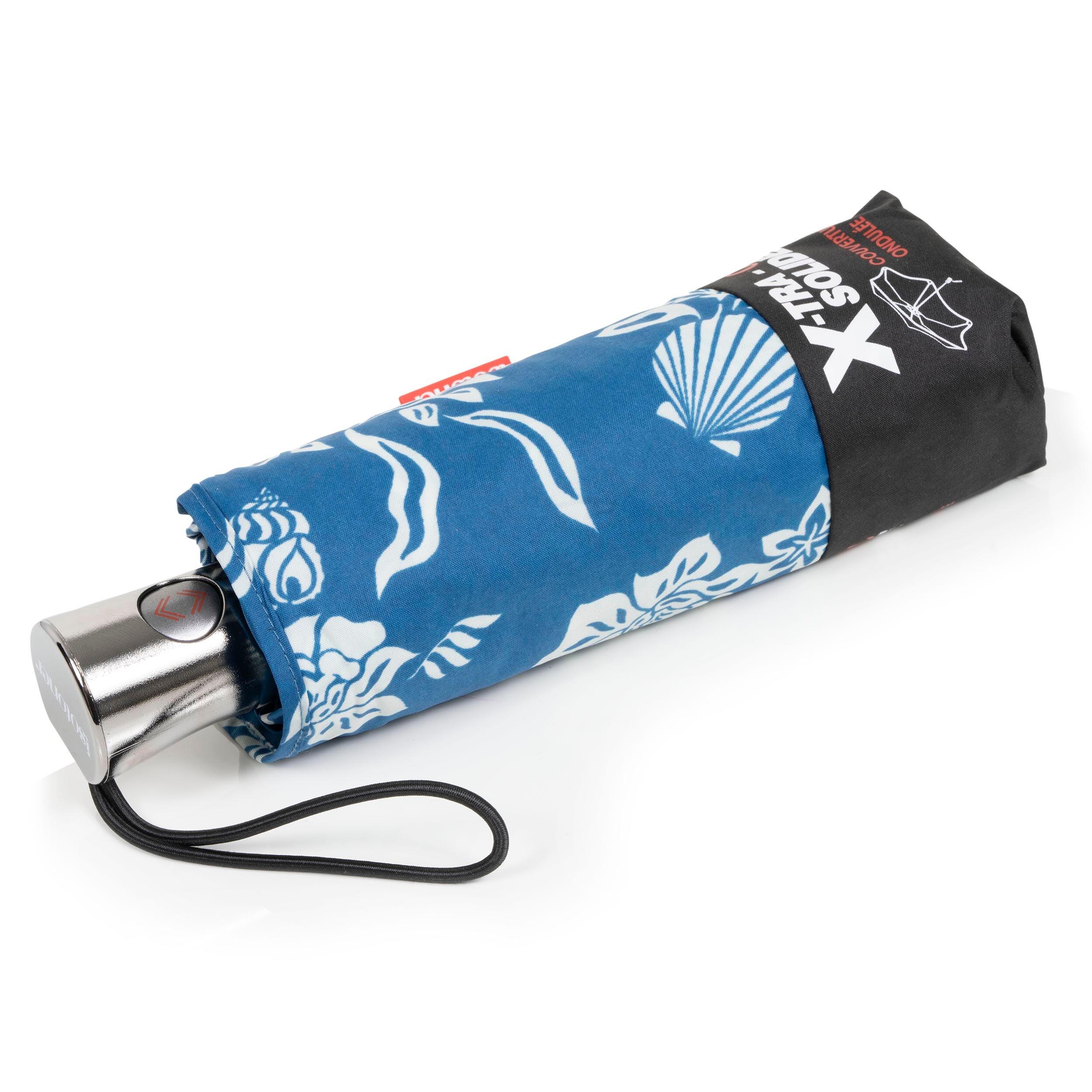 Ombrello X-TRA SOLIDE ALPHA 23 cm Flower Shell Blu 2/5