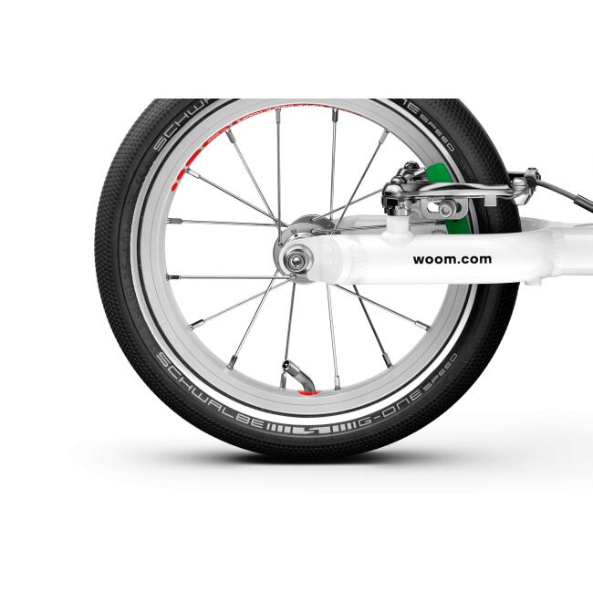 Bicicletă copii Woom 1 Go 12" Turcoaz Metalic