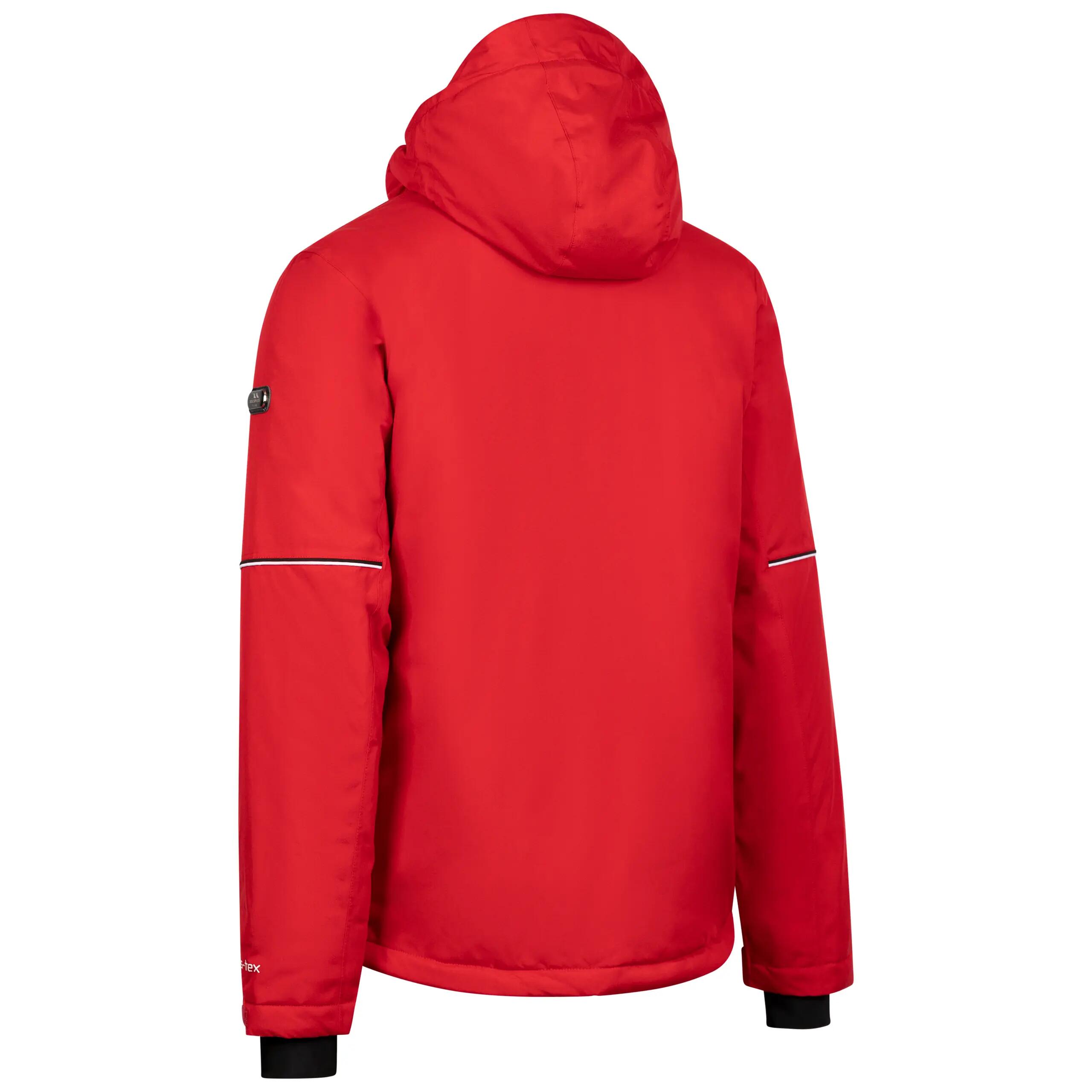 Mens Padded Detachable Zip Off Hood Waterproof Ski Jacket - Joseph 2/5