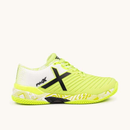 MUNICH PADX PADEL 62 Zapatillas de Pádel Amarillo Flúor y Blanco