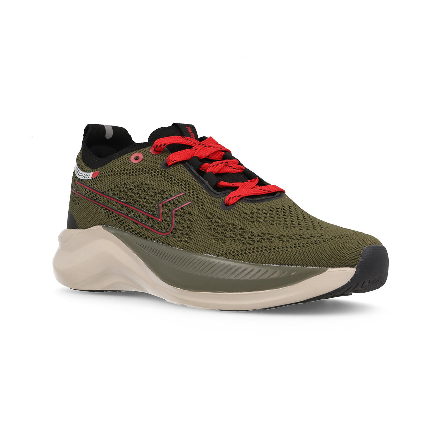 Zapatillas deportivas Hombre Alfarnate kaki 2/5