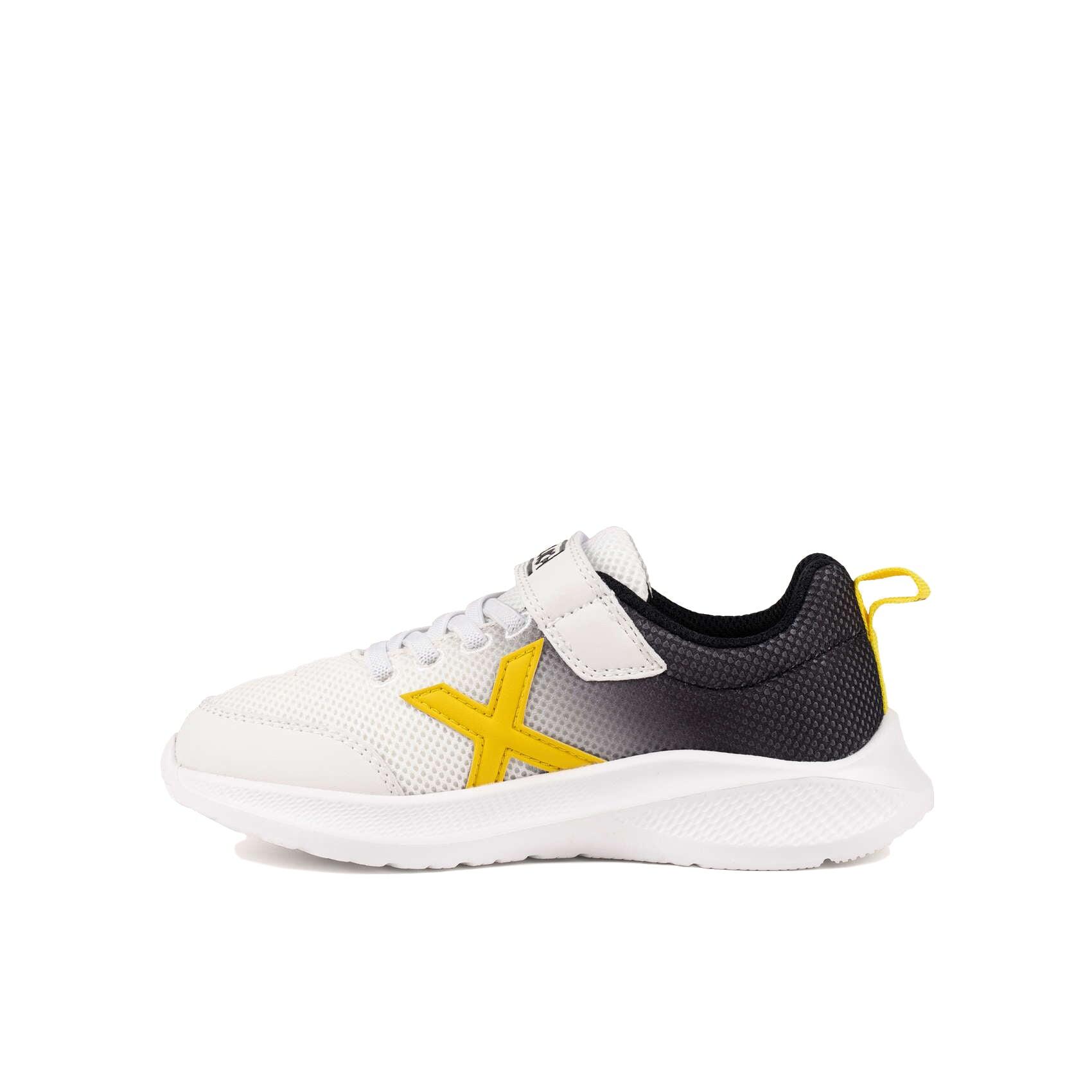 Sapatilhas para Menino Munich mini leta Branco. 2/5