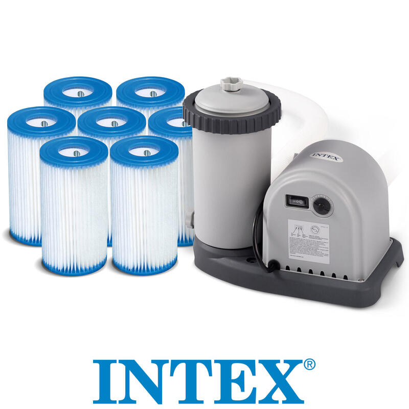 Pompa filtrująca do basenów 5678L/h  Intex 28636 / 29000 + 7 filtrów