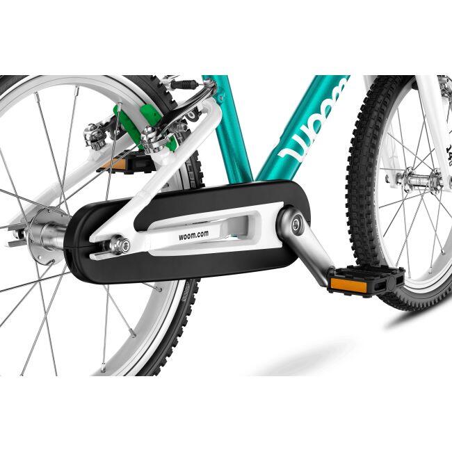 Bicicletă copii Woom 2 Go cu roți 14" verde Metallic Turquoise Petrol