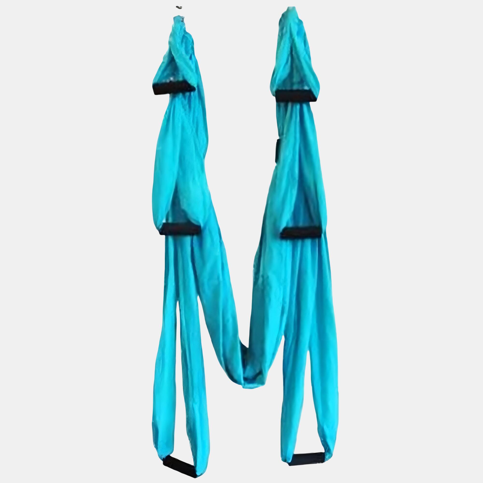 Columpio Yoga Azul 250 x 150 cm Soporta 200 kg 2/3