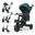 Tricicletă KinderKraft SPINSTEP 2 PLUS, VERDE