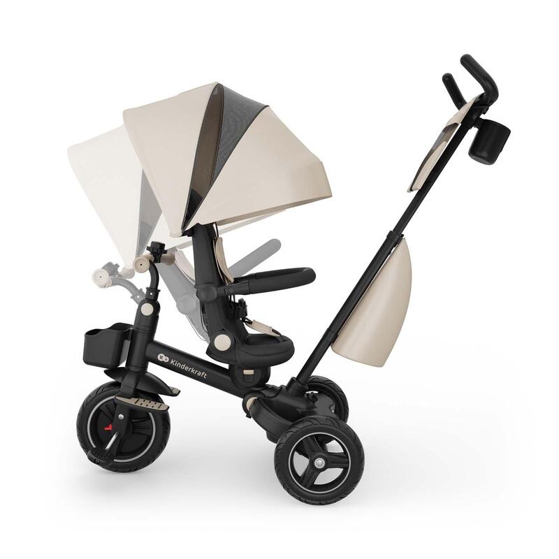 Tricicletă KinderKraft SPINSTEP 2 PLUS BEJ