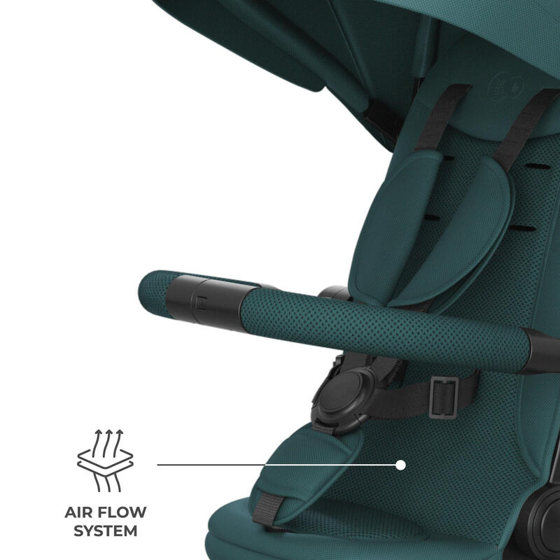 Tricicletă KinderKraft ASTON 2 PLUS VERDE