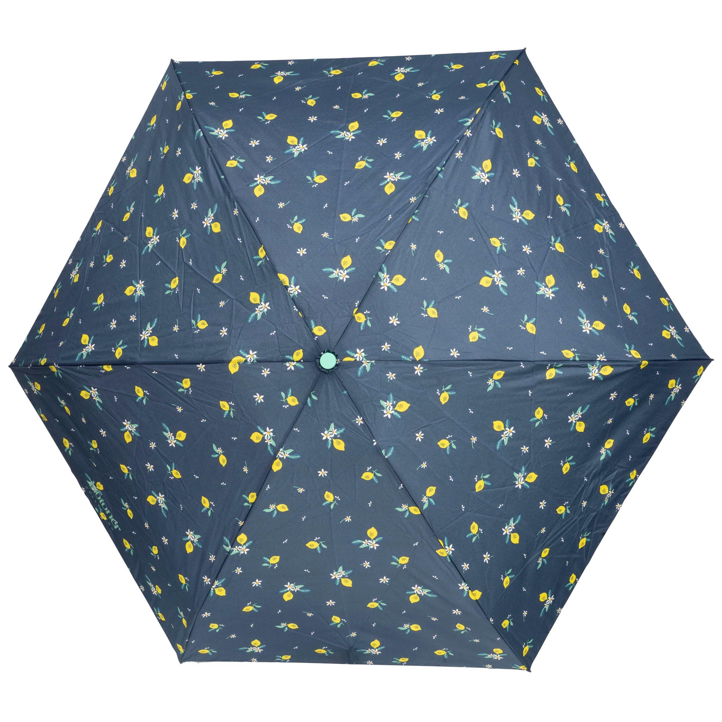 Ombrello mini slim giallo limone 3/5