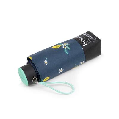 Mini slim hart paraplu rood