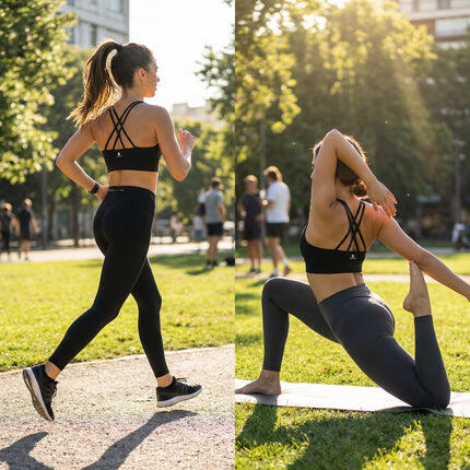 Haut de sport à double couche avec coussinets amovibles – Niza 4/4